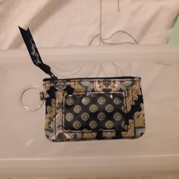 Vera Bradley ID wallet with key ring - Picture 3 of 6